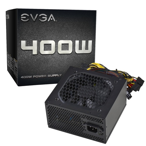 Fuente de Poder EVGA 100-N1-0400-L1, ATX, 120mm, 400W SKU: 100-N1-0400-L1