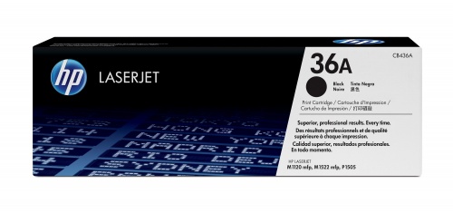 [CB436A] CB436A Original Toner 36A HP LaserJet Pro M1120 MFP, M1522, MFP P1505 2,000 Páginas SKU: CB436A