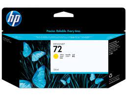 [C9373A] HP 72 Amarillo Original Cartucho de Tinta HP72 DesignJet de la serie T610, T620, T770, T1100, T1200, T1200 HD, T2300 eMFP, T790, T1300 130ml SKU: C9373A