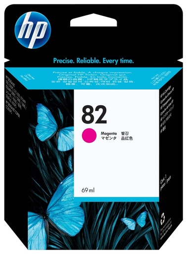 [C4912A] HP 82 Original Magenta Cartucho de Tinta HP82 DesignJet 800/800PS, DesignJet 815 MFP, DesignJet 820 MFP, HP DesignJet 500/500 Plus/500PS, HP DesignJet 120/50ps/20ps/10ps 69ml SKU: C4912A