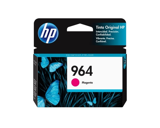 [3JA51AL] HP 964 Magenta Original Cartucho de Tinta HP964 HP Officejet Pro  9010, 9020 11.5ml SKU: 3JA51AL