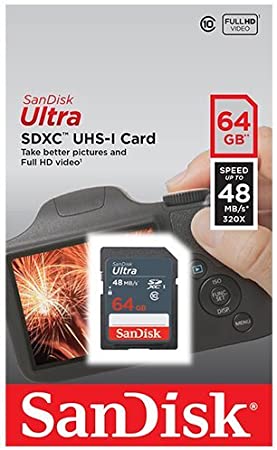 MEMORIA SANDISK 64GB SDXC ULTRA UHS-I 48