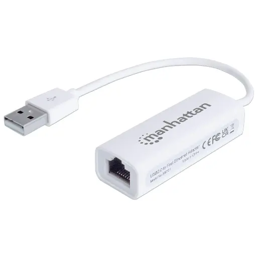 [506731] Manhattan Adaptador de Red USB 506731, Alámbrico, 100 Mbit/s AD-301 SKU: 506731