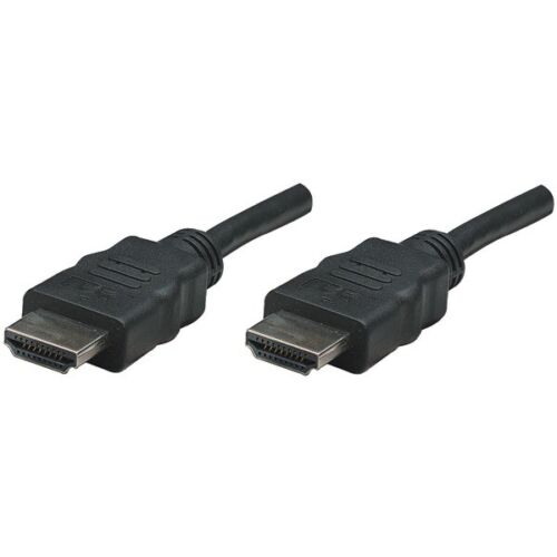 Manhattan Cable HDMI de Alta Velocidad, HDMI Macho - HDMI Macho, 1080p, 3D, 7.5 Metros, Negro SKU: 308441