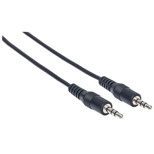 Cable manhattan plug a plug 6,3 mm de 3,6 m