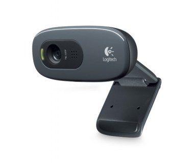 Camara Web Logitech Webcam C270, 3MP, 1280 x 720 Pixeles, USB 2.0, Negro SKU: 960-000947