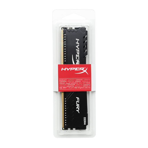 Memoria RAM Kingston HyperX FURY Black DDR4, 2666MHz, 16GB, Non-ECC, CL16, XMP SKU: HX426C16FB3/16