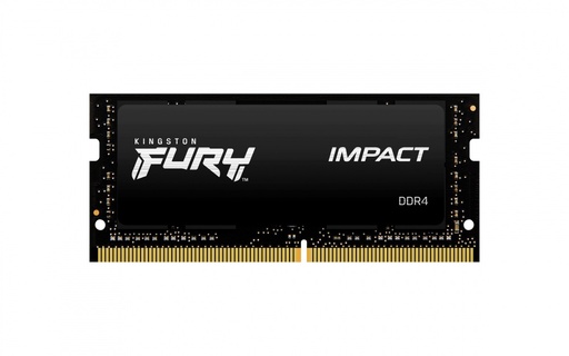 Memoria RAM SO-DIMM Kingston FURY Impact DDR4, 2666MHz, 16GB, Non-ECC, CL15, SO-DIMM SKU: KF426S15IB1/16