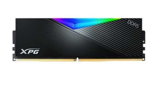 Memoria RAM XPG Lancer RGB Black DDR5, 5200MHz, 16GB, ECC, CL38, XMP SKU: AX5U5200C3816G-CLARBK