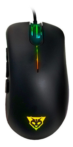 Mouse Gamer Ocelot Gaming Óptico OGMM01, Alámbrico, USB A, 6400DPI, Negro SKU: OGMM01