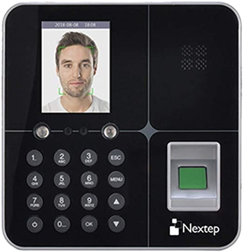 [NE-234] Nextep Control de Acceso y Asistencia Biométrico NE-234, 3000 Huellas/Contraseñas, 300 Rostros, con Fuente de Poder SKU: NE-234