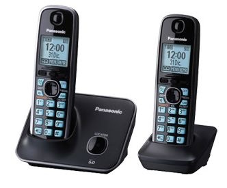 Panasonic Teléfono DECT con Pantalla LCD de 1.8'', Inalámbrico - incluye 2 Auriculares SKU: KX-TG4112MEB