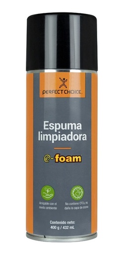 [PC-030089] Perfect Choice E-FOAM Espuma Limpiadora, 400 Gramos CN-597 SKU: PC-030089