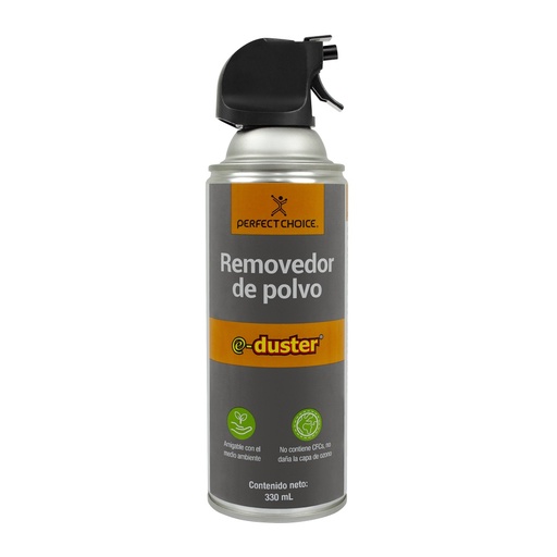 Perfect Choice e-Duster Aire Comprimido para Remover Polvo, 330ml SKU: PC-030331