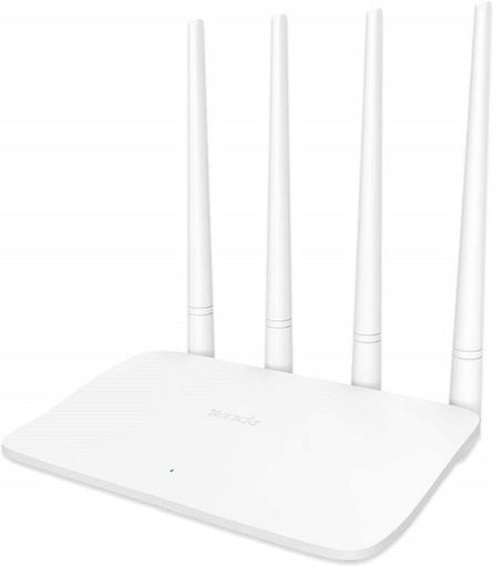 Router Tenda Fast Ethernet F6, Inalámbrico, 300Mbit/s, 4x RJ-45, 2.4GHz, 4 Antenas Externas de 5dBi SKU: F6