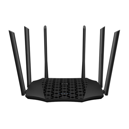 Router Tenda Gigabit Ethernet de Banda Dual Firewall AC21 AC2100, Inalámbrico, 2033Mbit/s, 4x RJ-45, 2.4/5GHz, 6 Antenas Externas de 6dBi SKU: AC21