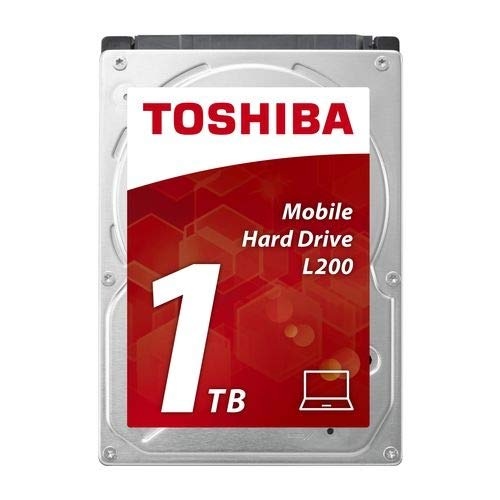 Disco Duro Interno para Laptop Toshiba L200 2.5'', 1TB, SATA III, 6Gbit/s, 5400RPM, 128MB Cache SKU: HDWL110UZSVA