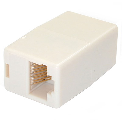 StarTech Acoplador Cable Cat5 Ethernet UTP - 2x Hembra RJ45, Beige SKU: RJ45COUPLER COPLE