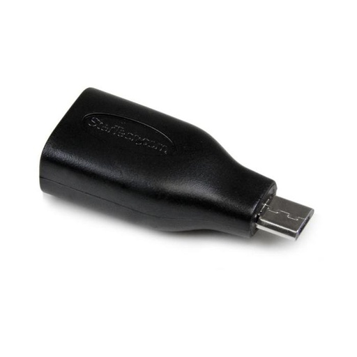 StarTech Adaptador Micro USB B Macho - USB A Hembra, Negro SKU: UUSBOTGADAP