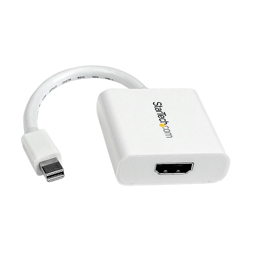 StarTech Adaptador Mini DisplayPort 1.2 - HDMI, 1080p, Blanco SKU: MDP2HDW