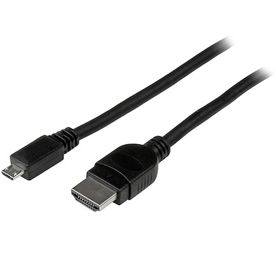 StarTech Cable Micro USB 2.0 B Macho - HDMI Macho, 3 Metros, Negro SKU: MHDPMM3M