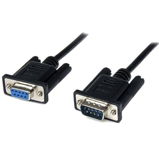 StarTech Cable Módem Serial DB-9 Macho - DB-9 Hembra, 1 Metro, Negro SKU: SCNM9FM1MBK