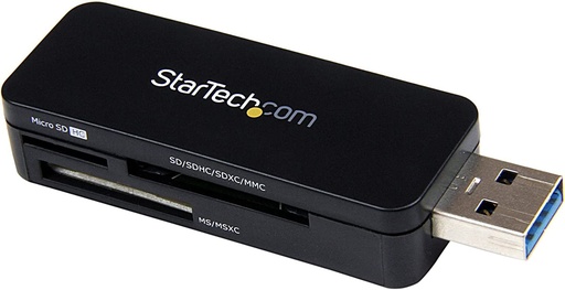 StarTech Lector USB 3.0 Super Speed Compacto de Tarjetas de Memoria Flash para Mac/PC SKU: FCREADMICRO3