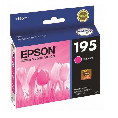 T195320-AL MAGENTA CARTUCHO TINTA ORIGINAL EPSON EXPRESSION XP-201/ XP-101/ XP-211 3ML