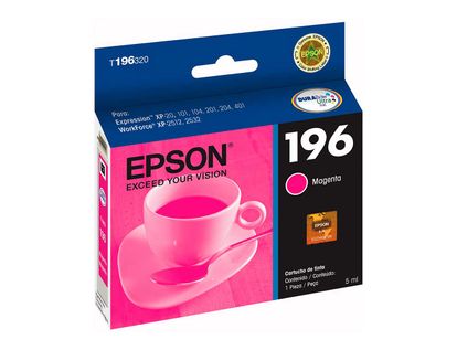 T196320-AL MAGENTA CARTUCHO TINTA ORIGINAL EPSON XP-401/ XP-201 WORKFORCE WF-2532 4ML