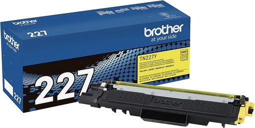 [TN227Y] TN227Y Amarillo Original Cartucho de Toner Brother TN-227Y HL-L3210, L3230CDW, L3270CDW, L3290CDW, MFC-3710CW, L3750CDW, L3770CDW 2,300 Pag. SKU: TN227Y