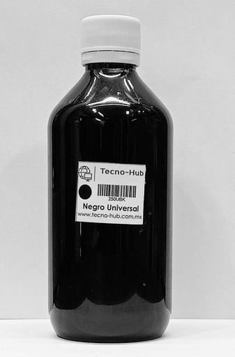 250ML TINTA UNIVERSAL NEGRA