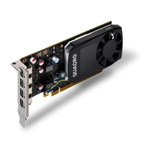 Tarjeta de Video PNY NVIDIA Quadro P620 V2, 2GB 128-bit GDDR5, PCI Express x16 3.0 - Incluye 4 Adaptadores Mini DisplayPort a DisplayPort SKU: VCQP620V2-PB