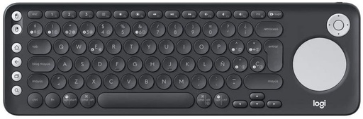 Teclado Logitech K600 TV, Inalámbrico, Bluetooth, Negro (Español) SKU: 920-008824